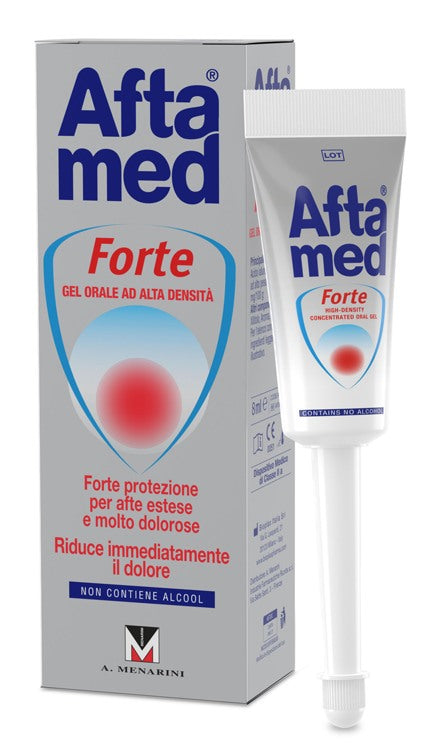 menarini otc aftamed gel forte scudo 8 ml aftamed ean 8024825000634