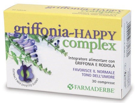 farmaderbe griffonia happy complex 30 compresse farmaderbe ean 8058456781860