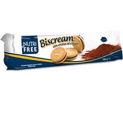 nuova terra nutrifree biscream con crema al cacao 125 g nutrifree ean 8008696023831