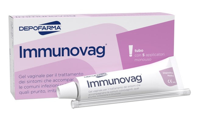 depofarma immunovag tubo 35 ml con 5 applicatori depofarma