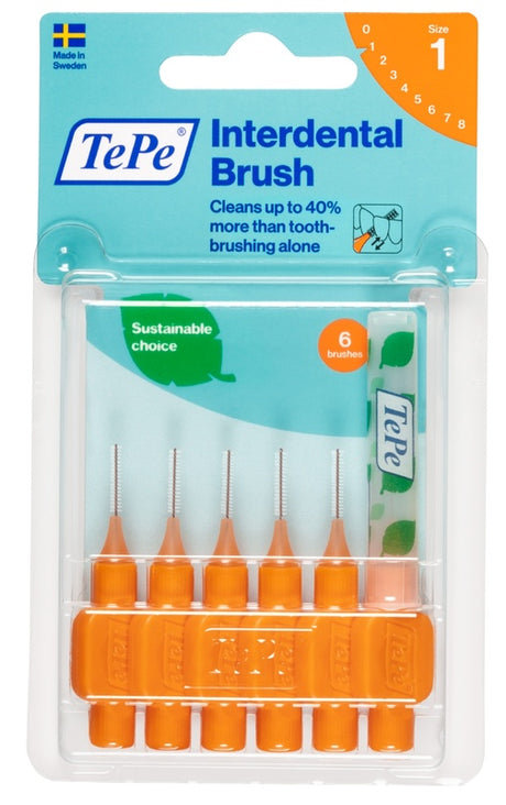 prodotti promo tepe scovolino arancione 045 mm 6 pezzi tepe ean 7317400010748