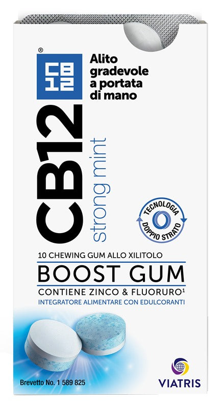 cooper ch cb12 boost 10 chewing gum zinco e fluoruro new formulation cb12 ean 8019629003806