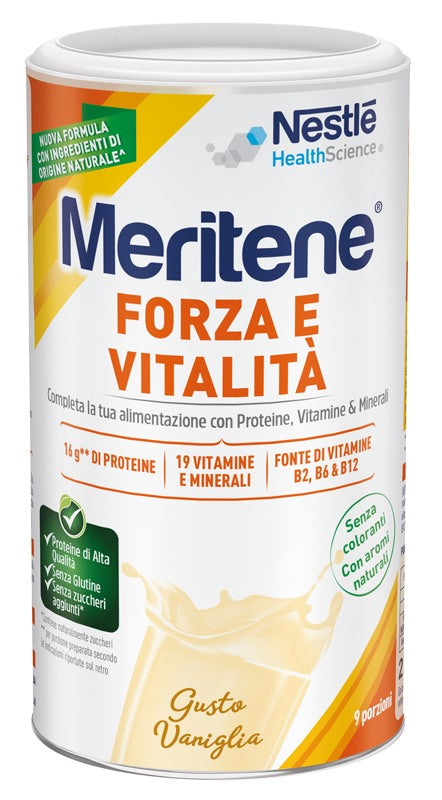 nestle health meritene forza e vitalita vaniglia 270 g meritene ean 8445290332875