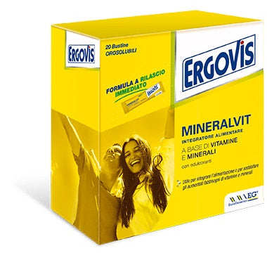 eg ergovis mineralvit 20 buste orosolubili 30 g ergovis