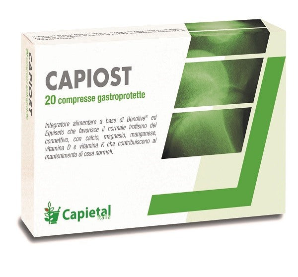 capietal capiost 20 compresse gastroprotette 28 g capietal italia