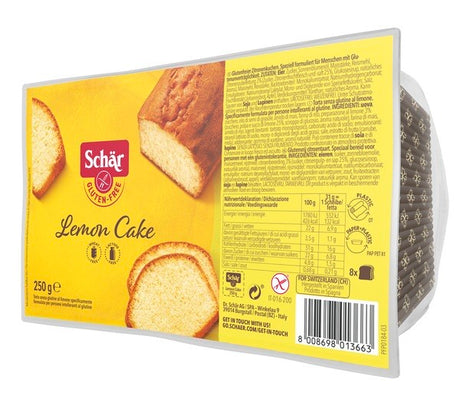 schar uno schar lemon cake 250 g schar ean 8008698013663