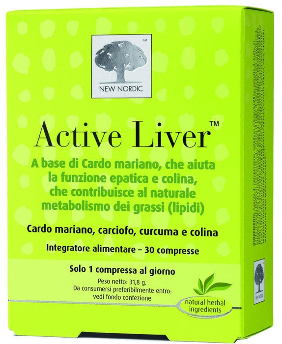 new nordic active liver 30 compresse new nordic ean 5021807397136