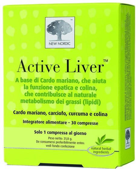 new nordic active liver 30 compresse new nordic ean 5021807397136