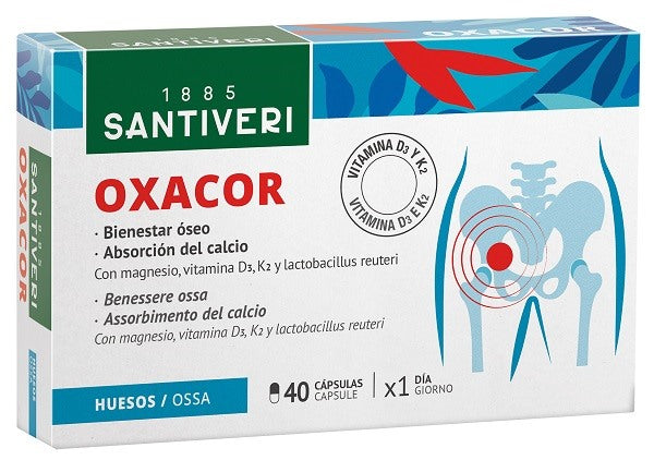 santiveri sa oxacor k2 40 capsule santiveri ean 8412170032903