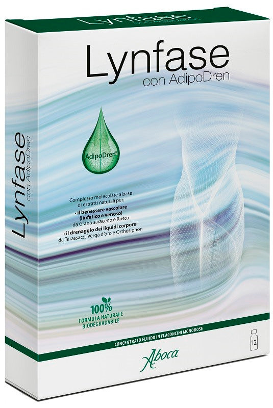 aboca lynfase fitomagra 12 flaconcini 15 g aboca ean 8032472021452