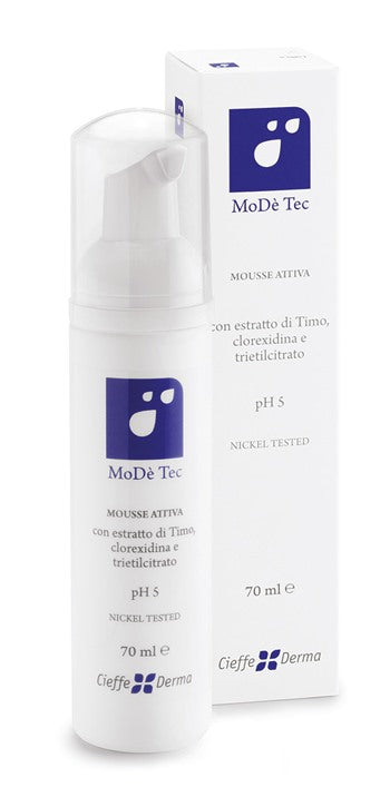 cieffe derma mode tec mousse attiva 70 ml cieffe derma