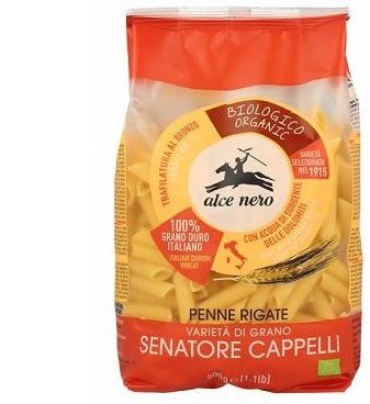 alce nero penne rigate di semola senatore cappelli bio 500 g alce nero ean 8009004809642