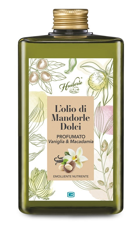 giuriati huilerie huilerie lolio di mandorle dolci profumato vaniglia macadamia 300 ml ean 8052570081752