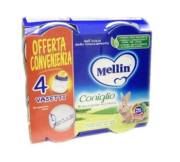 danone nutricia soc ben mellin omogeneizzato coniglio 4x80 g mellin ean 5900852021503
