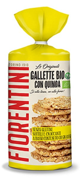 fiorentini alimentari bio gallette quinoa 120 g ean 8002885005097