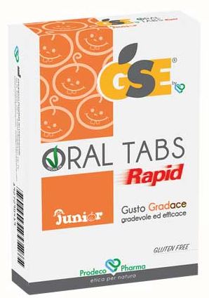 prodeco pharma gse oral tabs rapid junior 12 compresse gse