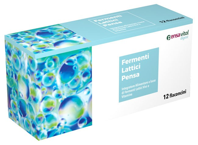 pensa pharma fermenti lattici pensa 12 flaconcini da 7 ml pensa pharma ean 8054317050038