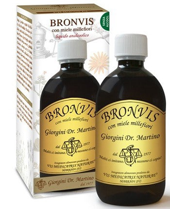 dr giorgini ser vis bronvis con miele millefiori 500 ml giorgini ean 8056364773427