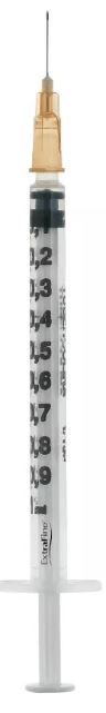 desa pharma siringa per insulina extrafine tub 1ml 100 ui ago removibile 26 gauge 045x12 mm 1 pezzo extrafine ean 8026486013848