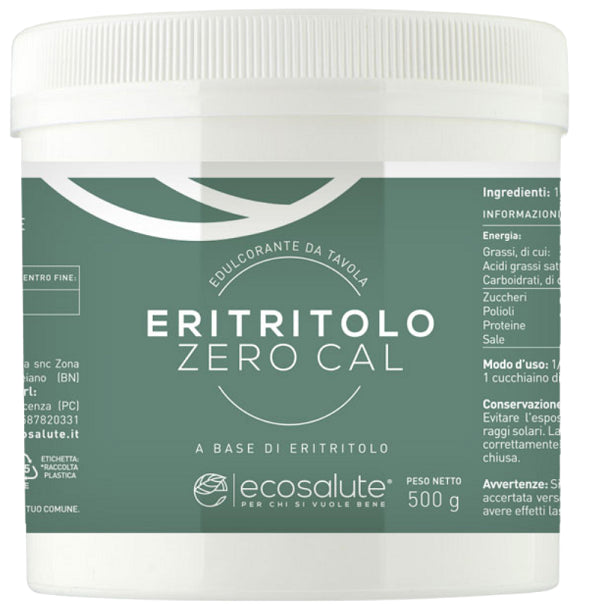 zio ecosalute eritritolo zero cal 500 g spazio ecosalute ean 8055320350122