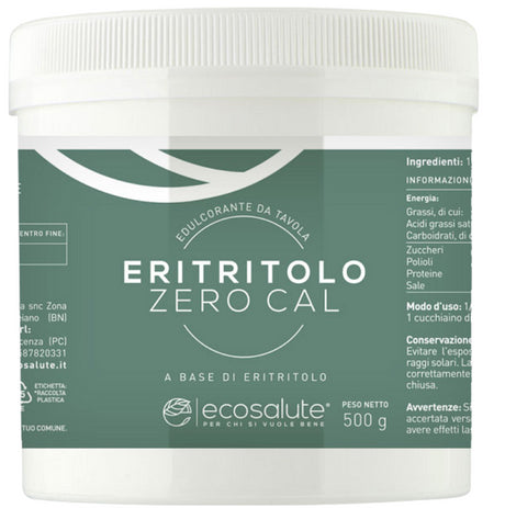 zio ecosalute eritritolo zero cal 500 g spazio ecosalute ean 8055320350122