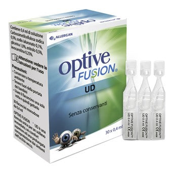 abbvie optive fusion ud soluzione oftalmica sterile 30 flaconcini monodose 04 ml optive ean 5016007205121