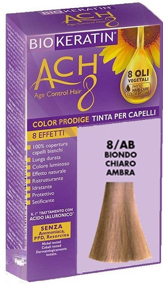 gdp biokeratin ach8 color prodige 8ab biondo chiaro ambra biokeratin ean 8057742221288