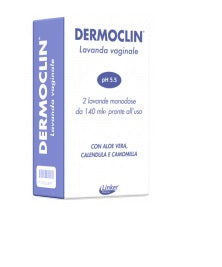 farmitalia linker dermoclin lavanda vaginale 2 flaconi 140 ml dermoclin