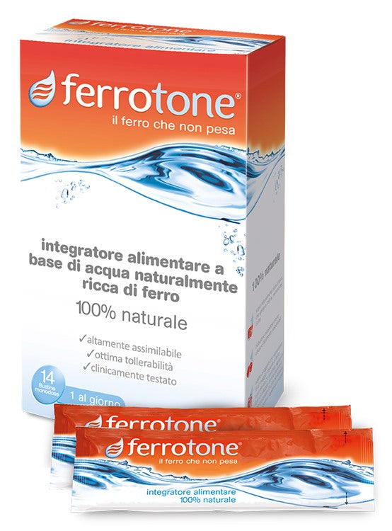 schwabe ferrotone 14 bustine 20 mg loacker remedia ean 5000488303018