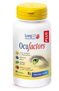 longlife longlife ocufactors plus 60 tavolette long life ean 8054521001734