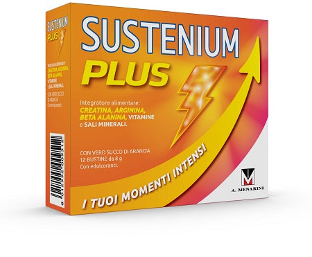 menarini otc sustenium plus intensive formula 12 bustine sustenium ean 8012992009512