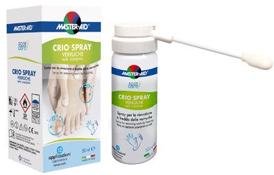 pietrasanta crio spray verruche master aid footcare 50 ml e1 master aid ean 8032956141898
