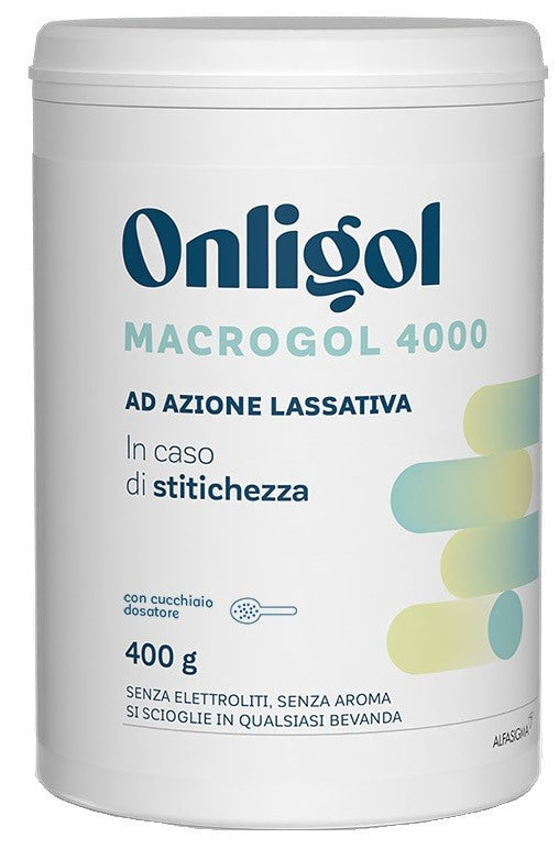 alfasigma chc onligol macrogol 4000 400 g senza zucchero onligol