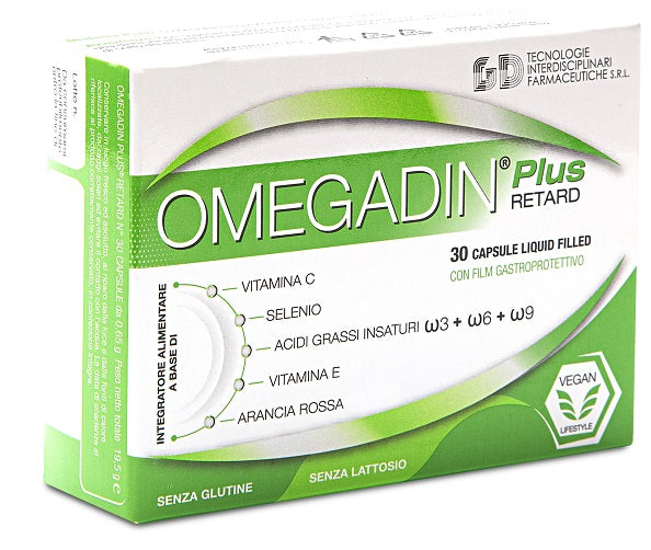 gd tecnologie omegadin plus retard 30 capsule ean 8055186630406