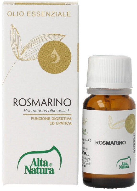 inalme essentia rosmarino olio essenziale purissimo 10 ml alta natura ean 8050534213379