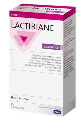 biocure lactibiane tolerance 30 capsule lactibiane ean 3401560504996
