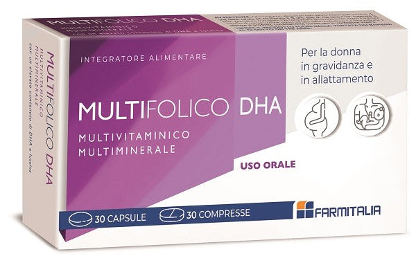 farmitalia multifolico dha 30 capsule 30 compresse lj pharma
