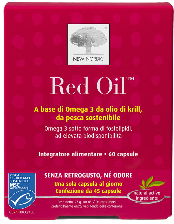 new nordic red oil 60 capsule new nordic ean 5021807391202