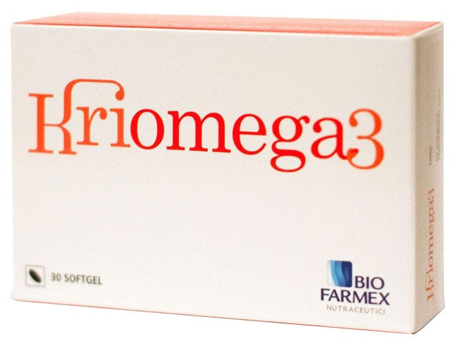 biofarmex kriomega 3 30 capsule softgel biofarmex