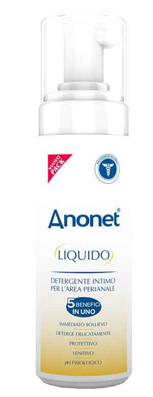 uniderm anonet liquido foamer 150 ml anonet ean 8032836150781