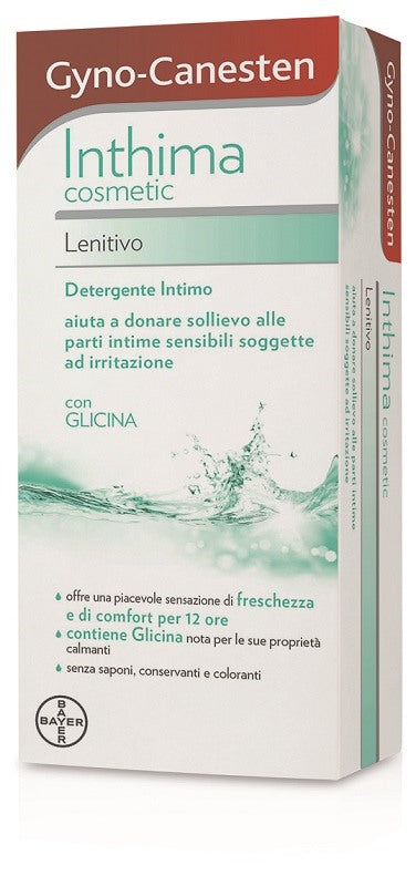 bayer ch gynocanesten inthima cosmetic lenitivo 200 ml gyno canesten ean 8000560990140
