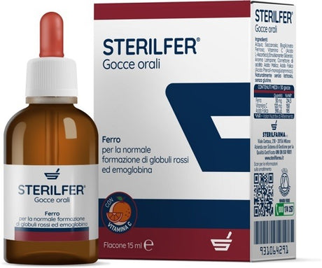 steril farma sterilfer gocce 15 ml sterilfarma