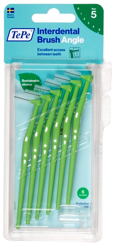 prodotti promo tepe angle scovolino verde 08mm 6 pezzi tepe ean 7317400011622