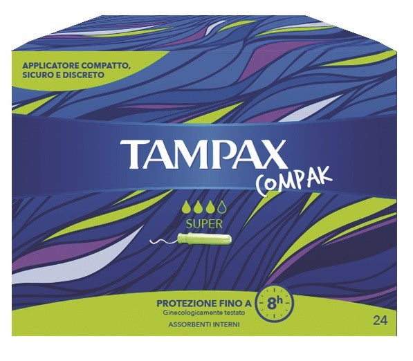 fater femcare tampax compak super 24 pezzi tampax ean 4015400286141