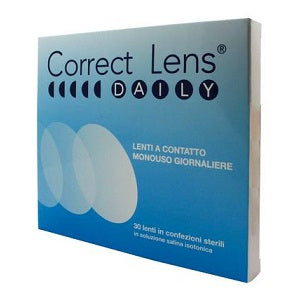 fidia farmaceutici spa correct lens daily lenti contatto monouso giornaliere 375 30 pezzi sanifarma ean 9555650191987