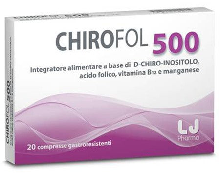 farmitalia chirofol 500 20 compresse gastroresistenti chirofol