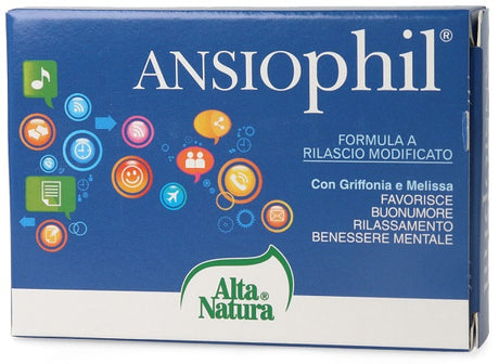 inalme ansiophil 15 compresse 850mg alta natura ean 8050534211672
