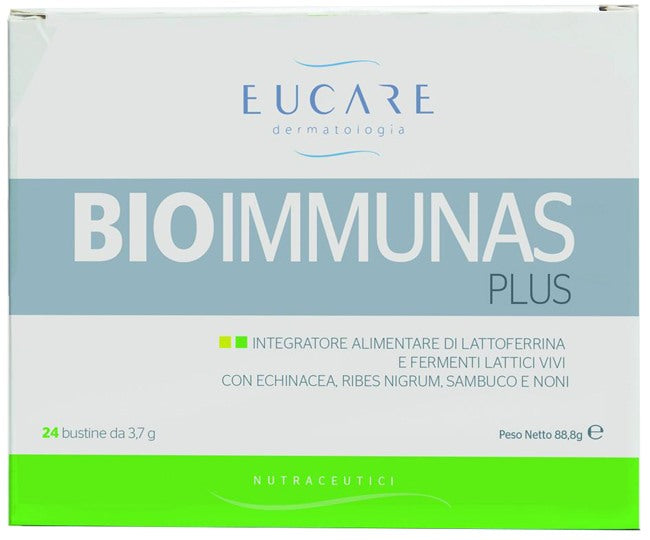 eucare bioimmunas plus 24 bustine eucare