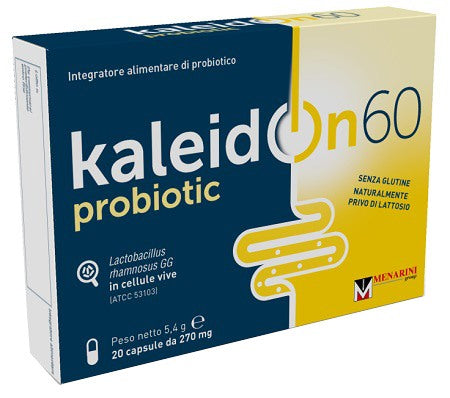 menarini comm kaleidon probiotic 60 20 capsule kaleidon ean 8050519010078