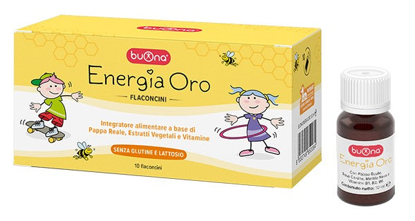 buona buona energia oro 10 flaconcini da 10 ml buona ean 8032749650064